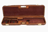 1657PPL/5193: OU Shotgun Hard Case with Superlative Italian Leather for 1 Shotgun - 6 of 7