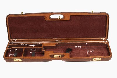 1657PPL/5193: OU Shotgun Hard Case with Superlative Italian Leather for 1 Shotgun - Image 7 of 7