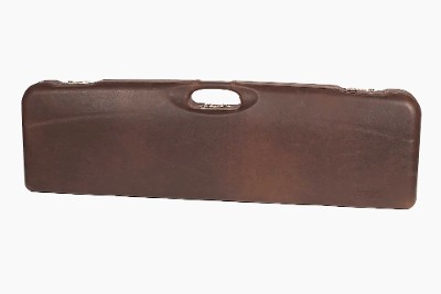 1657PL/5244: OU Shotgun Hard Case with Luxury Italian Leather for 1 Shotgun
