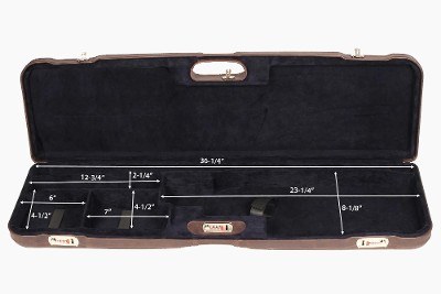 1657PL/5244: OU Shotgun Hard Case with Luxury Italian Leather for 1 Shotgun - Image 8 of 8