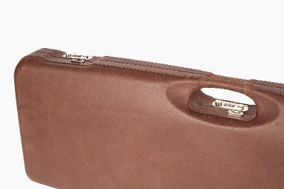 1653PL/5039: OU Shotgun Hard Case with Luxury Italian Leather for 1 Shotgun + 1 Extra Barrel - Image 4 of 7