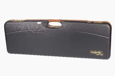1653LX/5005: OU Shotgun Hard Case with Deluxe Leather Trim for 1 Shotgun + 1 Extra Barrel