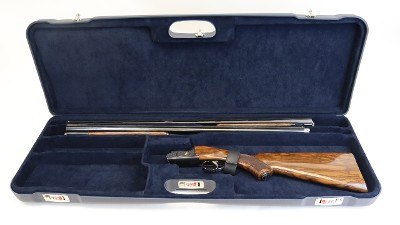 1653LR/5038: OU Shotgun Hard Case with Luxury Rubber Trim for 1 Shotgun + 1 Extra Barrel - Image 2 of 7