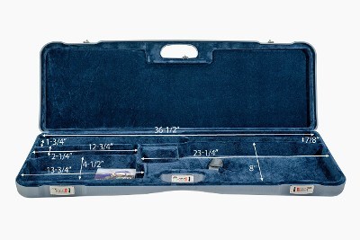 1653LR/5038: OU Shotgun Hard Case with Luxury Rubber Trim for 1 Shotgun + 1 Extra Barrel - Image 7 of 7