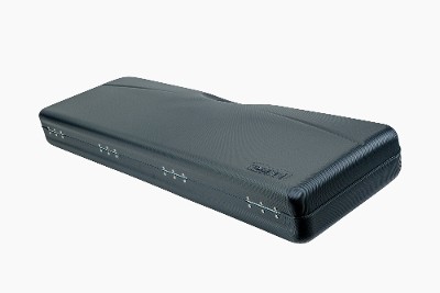 1653LR/5038: OU Shotgun Hard Case with Luxury Rubber Trim for 1 Shotgun + 1 Extra Barrel - Image 4 of 7