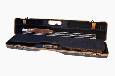 16407LX/5643: OU/SxS Shotgun Hard Case with Deluxe Leather Trim for 1 Shotgun - Image 3 of 9