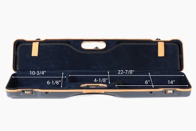 16407LX/5643: OU/SxS Shotgun Hard Case with Deluxe Leather Trim for 1 Shotgun - Image 9 of 9