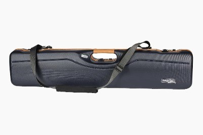 16407LX/5643: OU/SxS Shotgun Hard Case with Deluxe Leather Trim for 1 Shotgun
