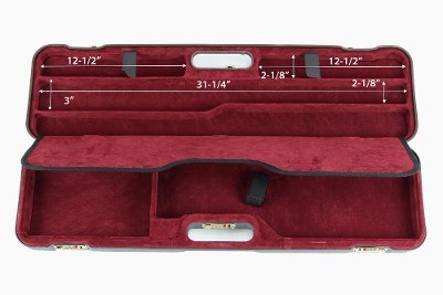 1621BLR/5387: OU/SxS Shotgun Hard Case with Luxury Rubber Trim for 1 Shotgun + 1 Extra Barrel - Image 6 of 6