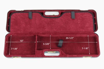 1621BLR/5387: OU/SxS Shotgun Hard Case with Luxury Rubber Trim for 1 Shotgun + 1 Extra Barrel - Image 5 of 6