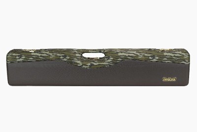 16406LXP/6573: Universal Shotgun Hard Case with Luxury Canvas for 1 Shotgun