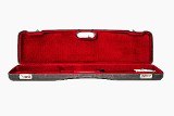 1602PL/4708: OU/SxS SMALL BORE ONLY Shotgun Hard Case with Luxury Italian Leather for 1 Shotgun - 4 of 8
