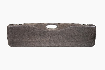 1602PL/4708: OU/SxS SMALL BORE ONLY Shotgun Hard Case with Luxury Italian Leather for 1 Shotgun