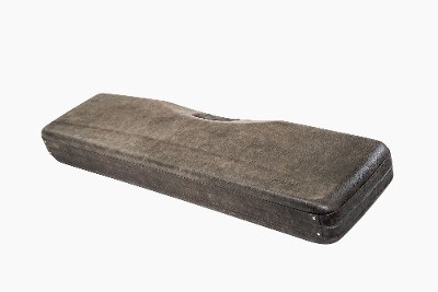 1602PL/4708: OU/SxS SMALL BORE ONLY Shotgun Hard Case with Luxury Italian Leather for 1 Shotgun - Image 6 of 8