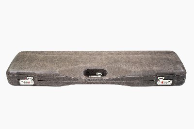 1602PL/4708: OU/SxS SMALL BORE ONLY Shotgun Hard Case with Luxury Italian Leather for 1 Shotgun - Image 7 of 8