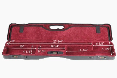 16407LR-RIFLE/5644: Rifle Hard Case with Luxury Rubber Trim for 1 Rifle + 1 Scope - Image 9 of 9