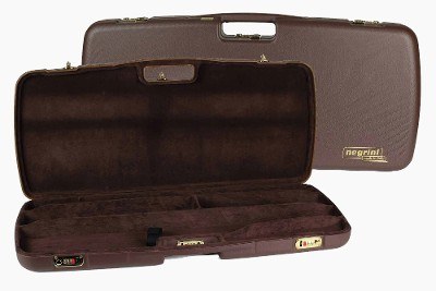 MOD.9LXX-EXP/4827: Rifle Hard Case with Deluxe Leather Trim for 1 Rifle + 1 Extra Barrel + 2 Scopes - Image 5 of 6