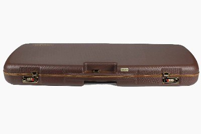 MOD.9LXX-EXP/4827: Rifle Hard Case with Deluxe Leather Trim for 1 Rifle + 1 Extra Barrel + 2 Scopes - Image 2 of 6