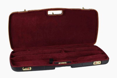 MOD.9LXX-EXP/4826: Rifle Hard Case with Deluxe Leather Trim for 1 Rifle + 1 Extra Barrel + 2 Scopes - Image 5 of 6