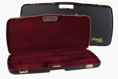 MOD.9LXX-EXP/4826: Rifle Hard Case with Deluxe Leather Trim for 1 Rifle + 1 Extra Barrel + 2 Scopes - Image 4 of 6