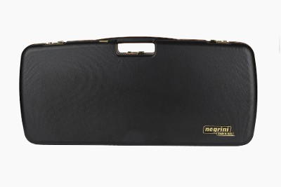 MOD.9LXX-EXP/4826: Rifle Hard Case with Deluxe Leather Trim for 1 Rifle + 1 Extra Barrel + 2 Scopes