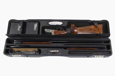 16402LR-2C/6204: OU Shotgun Hard Case with Luxury Rubber Trim for 1 Shotgun + 1 Extra Barrel - Image 2 of 7