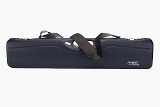 16402LR-2C/6204: OU Shotgun Hard Case with Luxury Rubber Trim for 1 Shotgun + 1 Extra Barrel