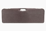 1653PPL/5054: OU Shotgun Hard Case with Superlative Italian Leather for 1 Shotgun + 1 Extra Barrel