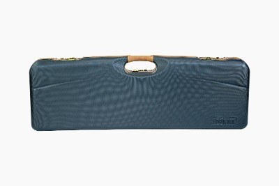 1659LX-TUBE/5161: OU Shotgun Hard Case with Deluxe Leather Trim for 1 Shotgun + Tube Sets