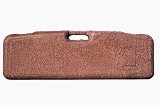 1622PL-2F/5137: OU/SxS Shotgun Hard Case with Luxury Italian Leather for 2 Shotguns