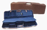 1622PL-2F/5137: OU/SxS Shotgun Hard Case with Luxury Italian Leather for 2 Shotguns - 2 of 5