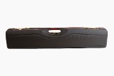 16406LX/7091: Universal Hard Case with Luxury Espresso Brown Canvas for 1 Shotgun