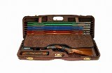 1659PL-TUBE/5246: OU Shotgun Hard Case with Luxury Italian Leather for 1 Shotgun + Tube Sets - 2 of 11
