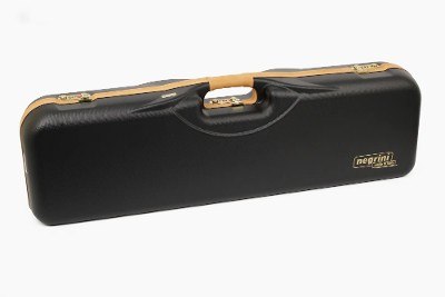 1646LX-2F+1C/4766: OU/SxS Shotgun Hard Case with Deluxe Leather Trim for 2 Shotguns + 1 Extra Barrel