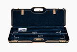 1674LX/6571: OU/SxS Shotgun Hard Case with Deluxe Leather Trim for 1 Shotgun + 3 Extra Barrels - 8 of 8