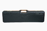 1677LX-UNI/5078: Universal Shotgun Hard Case with Deluxe Leather Trim for 2 Shotguns