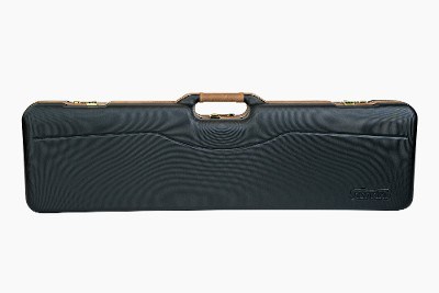 1677LX-UNI/5078: Universal Shotgun Hard Case with Deluxe Leather Trim for 2 Shotguns