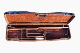 1605PPL/5224: OU/SxS SMALL BORE ONLY Shotgun Hard Case with Superlative Italian Leather for 1 Shotgun - 7 of 7