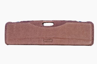 1605PPL/5224: OU/SxS SMALL BORE ONLY Shotgun Hard Case with Superlative Italian Leather for 1 Shotgun