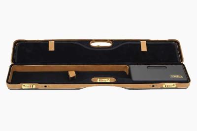 16406PLX-UNI/5903: Universal Shotgun Hard Case with Luxury Italian Leather for 1 Shotgun