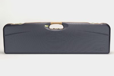 1657LX/5164: OU Shotgun Hard Case with Deluxe Leather Trim for 1 Shotgun