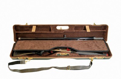 16406LX-UNI/5591: Universal Shotgun Hard Case with Deluxe Leather Trim for 1 Shotgun - Image 4 of 8