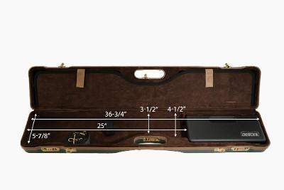 16406LX-UNI/5591: Universal Shotgun Hard Case with Deluxe Leather Trim for 1 Shotgun - Image 7 of 8