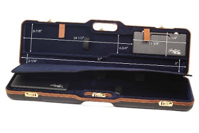 1677LX-UNI/5078: Universal Shotgun Hard Case with Deluxe Leather Trim for 2 Shotguns - Image 7 of 7
