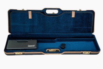 1677LX-UNI/5078: Universal Shotgun Hard Case with Deluxe Leather Trim for 2 Shotguns - Image 5 of 7