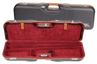 1646LX-4C/5230: OU/SxS Shotgun Hard Case with Deluxe Leather Trim for 1 Shotgun + 3 Extra Barrels - Image 4 of 7