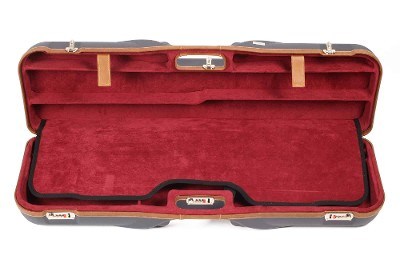 1646LX-4C/5230: OU/SxS Shotgun Hard Case with Deluxe Leather Trim for 1 Shotgun + 3 Extra Barrels - Image 3 of 7