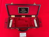 Pair of consecutive serial numbered Cold Gold Cup National Match 45 ACP in Huey Case - 3 of 13