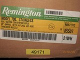 Remington Model 700 5-R Stainless .223/5.56 20" Threaded Barrel - 1 of 5