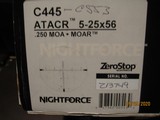 Nightforce ATACR 5-25 x 56 model #C445
NIB - 3 of 3